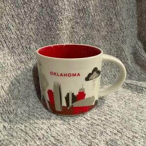 Starbucks You Are Here Oklahoma Mug